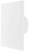 Adeleq Led Απλίκα PC ΄Εμμεσου Φωτισμού Τετράγωνη 8W 3000Κ Ip65 Λευκή 9-89080