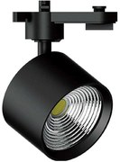 Σποτ Ράγας T00502-BL Φ5,5x8x10,5cm Led 800lm 10W 4000K Black Inlight