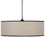 Ceiling Single Light Alok Fylliana Beige 40 cm 40x40x20 εκ.