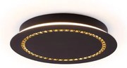 Πλαφονιέρα Φωτιστικό Οροφής SHINY-R500 Μεταλλικό Μαύρο LED Sunlight-SHINY-R500-Μαύρο SHINY-R500