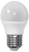 Adeleq Led Λάμπα Σφαιρικό Ε27 6W 230V Λευκό 4000Κ 13-271261