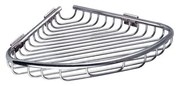 Γωνιακό καλάθι σχαρωτό χρωμέ RETI 9637 KARAG 21x21x3cm - 9637 - 9637