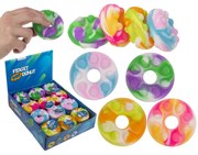 Παιχνίδι Fidget Donut Σιλικόνη 7x3.5cm Σε 4 Χρώματα