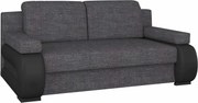 Καναπές - κρεβάτι Lauren-Γκρι - Μαύρο - 200.00Χ100.00Χ90.00cm