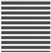 vidaXL Ζέβρα τυφλή Μαύρο Πλάτος υφάσματος 135,9 εκ. Πολυεστέρας