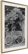 Αφίσα - Bicycle with White Tires - 20x30 - Χρυσό - Με πασπαρτού