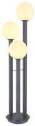 Επιδαπέδιο Φωτιστικό Κολώνα 3xΕ27 Ανθρακί 160cm IP44 Laura 31864-3 Globo Lighting-31864-3-Ανθρακί 31864-3