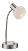 Πορτατίφ Globo Lighting Elliott 54341-1T Νίκελ Ματ