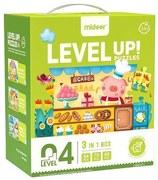 Mideer παζλ 3 σε 1 - Level Up 4 &quot;Town&quot; 54,70 - 88τμχ  τμχ.