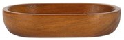 Σαπουνοθήκη Ξύλινη AH-BA72051 13,5x13,5x3cm Rustic Acacia Andrea House Ξύλο