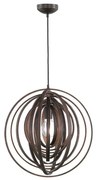 Φωτιστικό Οροφής Boolan 305900126 Brown Trio Lighting Ξύλο