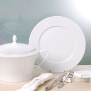 Σερβίτσιο Πιάτα Φαγητού Suzana (Σετ 20Τμχ) 06.000.40 White Cryspo Trio 20 τμχ Porcelain