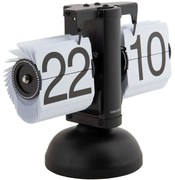 Ρολόι Επιτραπέζιο Μικρή Ανατροπή KA5955BK 21x9,5x16,5cm Black Karlsson Ατσάλι