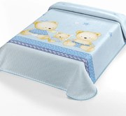 ΚΟΥΒΕΡΤΑ ΙΣΠΑΝΙΑΣ ΚΟΥΝΙΑΣ 110X140 BELPLA STER 663 BLUE