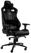 noblechairs EPIC Gaming Chair Breathable, 4D armrests, 60mm casters - black