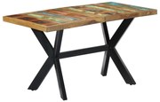 vidaXL Τραπεζαρία 140 x 70 x 75 εκ. από Μασίφ Ανακυκλωμένο Ξύλο