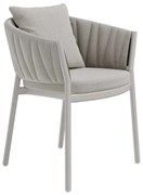 ΠΟΛΥΘΡΟΝΑ ΤΡΑΠΕΖΑΡΙΑΣ SHANKS HM6207.01 ΣΚΟΥΡΟ ΓΚΡΙ ΑΛΟΥΜ. &amp; OLEFIN ΥΦΑΣΜΑ 63x61x75Υεκ