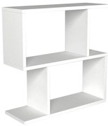 Τραπεζάκι Άκρης ArteLibre MATHRAKI Λευκό Μοριοσανίδα/Μελαμίνη 60x20x60cm