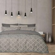 Σεντόνια 5413 Casual Με Λάστιχο (Σετ 4τμχ) Grey Das Home Υπέρδιπλο 170x235cm Βαμβάκι-Πολυέστερ