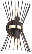 Απλίκα Vintage Industrial RL Lighting Rod R21532080 Μαύρο Ματ