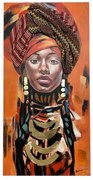 Πίνακας Σε Καμβά Afro Inart 70X3X140 εκ 301-000005 301-000005