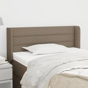 vidaXL Κεφαλάρι με Πτερύγια Taupe 83x16x78/88 εκ. Υφασμάτινο