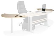 Επιφάνεια επέκτασης Executive Dark Grey/Beech 120x80cm