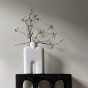 Βάζο, Cobra Tall Medio, Κεραμικό, Bubble Λευκό, 45x10x28cm, 101 COPENHAGEN