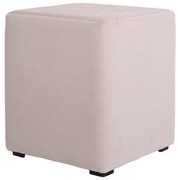 Σκαμπό Boxy Fylliana Τετράγωνο Μπέζ 35x35x41εκ. 35x35x41 εκ.