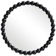 Intrahome Καθρέπτης Specio Intrahome ξύλο σε μαύρη απόχρωση Φ60x4.5εκ | SKU: INTRAPA-344111151