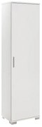 Ντουλάπι-Στήλη Chad1 039-000154 45x32x169cm White Gloss Μοριοσανίδα, Μελαμίνη