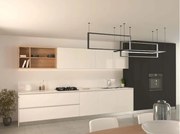Intrahome   Σύνθεση  Έπιπλο  Κουζίνας λευκό Λευκό/Μαύρο/καρυδί   05-59123421   με blum μεντεσεδες  και συρτάρια 10  ΜΕΤΡΑ  ΤΡΕΧΟΝ