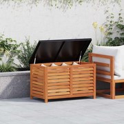 vidaXL Μπαούλο Αποθήκευσης Κήπου 90x48x55εκ. από Μασίφ Ξύλο Ευκαλύπτου