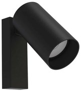 Φωτιστικό Τοίχου - Απλίκα Mono Kinkiet 7840 1xGU10 10W Black Nowodvorski Μέταλλο,Πλαστικό