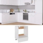 vidaXL Ντουλάπι για Φούρνο Riga Riga Λευκό 60x46x81,5 εκ. Επεξ. Ξύλο