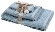 Πετσέτες Best 0664 (Σετ 3τμχ) Light Blue Das Home Σετ Πετσέτες 70x140cm 100% Cotton
