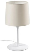 Επιτραπέζιο Φωτιστικό Conga 64310-05 E27 max 15W White-Beige Faro Barcelona