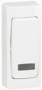 Μπουτόν Α/Ρ Φωτεινό Λευκό Oteo 086087 Legrand-86087-Λευκό 086087