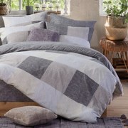 Σεντόνια Revery (Σετ 3τμχ) Grey Nef-Nef Μονό 100% Cotton