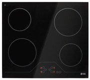 Εστία Εντοιχιζόμενη Κεραμική Μαύρο VOX EBC 400 DB Arte-15270076