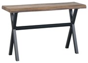 Liberta BRICK ΚΟΝΣΟΛΑ ΚΑΡΥΔΙ ΜΑΥΡΟ 120x40xH75cm 120x40xH75cm 05-0505