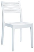 Καρέκλα Olimpia White  Ε345,1 46Χ52Χ86 cm