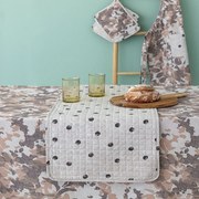 Runner TAT19-TAT20 Beige Palamaiki 40x160 Βαμβάκι-Πολυέστερ