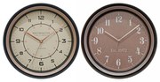 Ρολόι Τοίχου Με Rose Gold Λεπτομέρειες Πλαστικό 30cm ANKOR