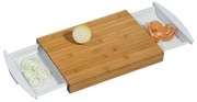Ξύλο κοπής Kesper 58351, 41x25x4cm, Εντοιχιζόμενα δοχεία, Μπαμπού, Καφέ