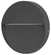Απλίκα Φωτιστικό Τοίχου Led Αλουμίνιο Nod H11 Φ11 ForLight-PX-0351-BLA-Μαύρο PX-0351-BLA