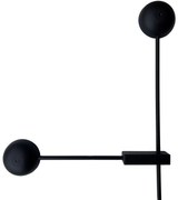 Φωτιστικό Τοίχου - Απλίκα HL-3532-4 FUEGO BLACK WALL LAMP - 1.5W - 20W - 77-9090