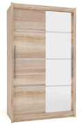 Ντουλάπα Δίφυλλη Ilona Sonoma 130x61x215εκ MDF - TO-ILO130S