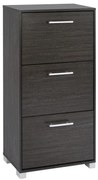 ΠΑΠΟΥΤΣΟΘΗΚΗ ΜΕΛΑΜΙΝΗΣ DAVINA HM2221.01 ZEBRANO 3ΘΕΣΕΩΝ 62Χ24Χ110Υεκ εκ.
