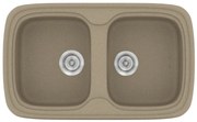 Sanitec Classic 312 Granite Taupe Νεροχύτης